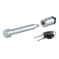CURT Trailer Hitches 15.8mm Hitch Lock (Barbell, Chrome)