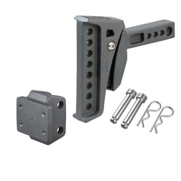 CURT Trailer Hitches Rebellion XD ShockDrop Ball Mount (Pintle Attachment Kit)