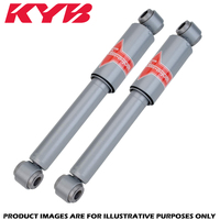 Rear KYB Gas-A-Just Shock Absorbers For Mazda 2 Hatchback 12/2002-8/2007