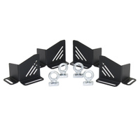 Vonnies Premium Corner Bracket Tie Down Kit for Roof Racks - Style 3