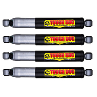 Tough Dog Pair of Front & Rear 40mm 9 Stage Adjustable Shocks For Toyota LandCruiser 80 Series (1990-2006) 3” Lift Suits 75mm Lift