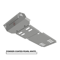 Vonnies Heavy Duty Bash Plates White (1st/2nd/3rd) For Mazda BT-50 Series 3 2020-On