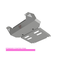 Vonnies Heavy Duty Bash Plates Pink (1st & 2nd) For Mazda BT-50 Series 3 2020-On