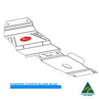 Vonnies Heavy Duty Bash Plates Blue (1st & 2nd) For Toyota Hilux N70/KUN26R 2005-2015