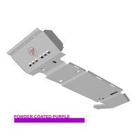 Vonnies Heavy Duty Bash Plates Purple (1st/2nd/3rd/4th) For Toyota Landcruiser 100 Series IFS Diesel 1998-2007