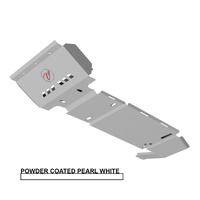 Vonnies Heavy Duty Bash Plates White (1st/2nd/3rd/4th) For Toyota Landcruiser 100 Series IFS Diesel 1998-2007