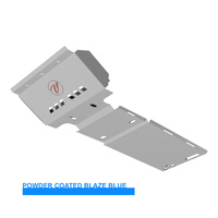Vonnies Heavy Duty Bash Plates Blue (1st/2nd/3rd) For Toyota Landcruiser 100 Series IFS Petrol 1998-2007