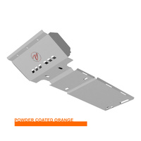 Vonnies Heavy Duty Bash Plates Orange (1st/2nd/3rd) For Toyota Landcruiser 100 Series IFS Diesel 1998-2007