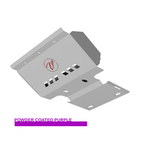 Vonnies Heavy Duty Bash Plates Purple (1st & 2nd) For Toyota Landcruiser 100 Series IFS Petrol 1998-2007