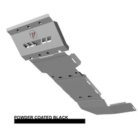 Vonnies Heavy Duty Bash Plates Black (1st/2nd/3rd/4th) For Toyota Landcruiser 200 Series 2007-ON