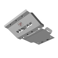 Vonnies Heavy Duty Bash Plates Grey (1st & 2nd) For Toyota Landcruiser 200 Series 2007-ON