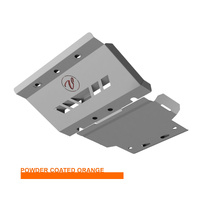 Vonnies Heavy Duty Bash Plates Orange (1st & 2nd) For Toyota Landcruiser 200 Series 2007-ON