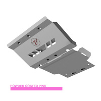 Vonnies Heavy Duty Bash Plates Pink (1st & 2nd) For Toyota Landcruiser 200 Series 2007-ON