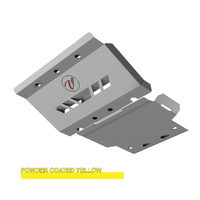 Vonnies Heavy Duty Bash Plates Yellow (1st & 2nd) For Toyota Landcruiser 200 Series 2007-ON