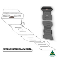 Vonnies Heavy Duty Bash Plate White (1st & 2nd) For Toyota Prado 90/95 Series Petrol 1996-2003