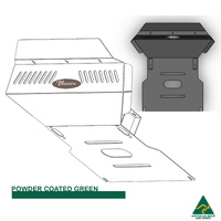 Vonnies Heavy Duty Bash Plate Green (1st) For Toyota Prado 90/95 Series Petrol 1996-2003