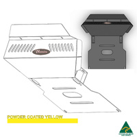 Vonnies Heavy Duty Bash Plate Yellow (1st) For Toyota Prado 90/95 Series Petrol 1996-2003