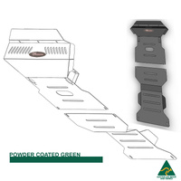 Vonnies Heavy Duty Bash Plate Green (1st & 2nd) For Toyota Prado 90/95 Series Diesel 1996-2003