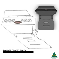 Vonnies Heavy Duty Bash Plate Black (1st) For Toyota Prado 90/95 Series Diesel 1996-2003