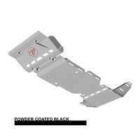 Vonnies Heavy Duty Bash Plates Black (1st/2nd/3rd/4th) For Toyota Prado 120 Series Petrol 2002-2009