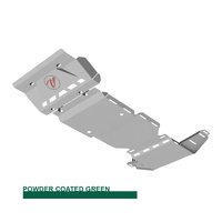Vonnies Heavy Duty Bash Plates Green (1st/2nd/3rd/4th) For Toyota Prado 120 Series Diesel 2002-2009