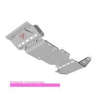Vonnies Heavy Duty Bash Plates Pink (1st/2nd/3rd/4th) For Toyota Prado 120 Series Petrol 2002-2009