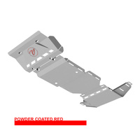Vonnies Heavy Duty Bash Plates Red (1st/2nd/3rd/4th) For Toyota Prado 120 Series Diesel 2002-2009