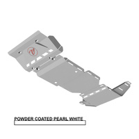 Vonnies Heavy Duty Bash Plates White (1st/2nd/3rd/4th) For Toyota Prado 120 Series Diesel 2002-2009