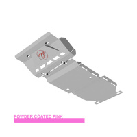 Vonnies Heavy Duty Bash Plates Pink (1st/2nd/3rd) For Toyota Prado 120 Series Diesel 2002-2009