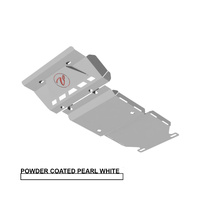 Vonnies Heavy Duty Bash Plates White (1st/2nd/3rd) For Toyota Prado 120 Series Petrol 2002-2009