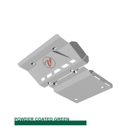 Vonnies Heavy Duty Bash Plates Green (1st & 2nd) For Toyota Prado 120 Series Diesel 2002-2009
