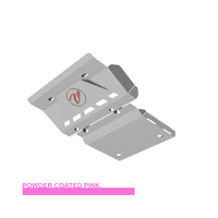 Vonnies Heavy Duty Bash Plates Pink (1st & 2nd) For Toyota Prado 120 Series Diesel 2002-2009