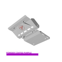 Vonnies Heavy Duty Bash Plates Purple (1st & 2nd) For Toyota Prado 120 Series Petrol 2002-2009