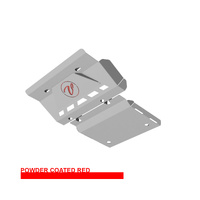 Vonnies Heavy Duty Bash Plates Red (1st & 2nd) For Toyota Prado 120 Series Diesel 2002-2009