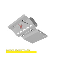 Vonnies Heavy Duty Bash Plates Yellow (1st & 2nd) For Toyota Prado 120 Series Petrol 2002-2009
