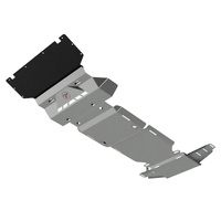 Vonnies Heavy Duty Bash Plates Grey (1st/2nd/3rd/4th) For Toyota Prado 150 Ser. Fact. Alloy Bar 2009-On