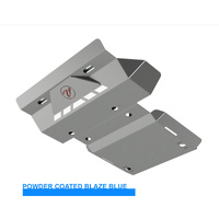 Vonnies Heavy Duty Bash Plates Blue (1st & 2nd) For Toyota Prado 150 Ser. Fact. Alloy Bar 2009-On