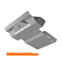 Vonnies Heavy Duty Bash Plates Orange (1st & 2nd) For Toyota Prado 150 Series 2009-On