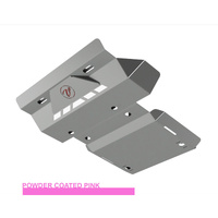 Vonnies Heavy Duty Bash Plates Pink (1st & 2nd) For Toyota Prado 150 Ser. Fact. Alloy Bar 2009-On