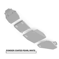 Vonnies Heavy Duty Bash Plates White (1st/2nd/3rd/4th) For Toyota Landcruiser 300 Series 2022-On