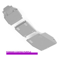 Vonnies Heavy Duty Bash Plates Purple (1st/2nd/3rd) For Toyota Landcruiser 300 Series 2022-On