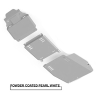 Vonnies Heavy Duty Bash Plates White (1st/2nd/3rd) For Toyota Landcruiser 300 Series 2022-On