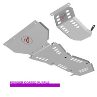 Vonnies Heavy Duty Bash Plates with Diff Guard Purple (Complete) For Jeep Grand Cherokee WK2 2011-2020