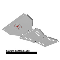 Vonnies Heavy Duty Bash Plates Black (1st/2nd/3rd) For Jeep Grand Cherokee WK2 2011-2020