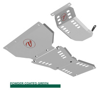 Vonnies Heavy Duty Bash Plates with Diff Guard Green (1st/2nd/3rd) For Jeep Grand Cherokee WK2 2011-2020