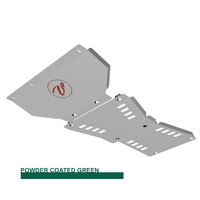 Vonnies Heavy Duty Bash Plates Green (1st/2nd/3rd) For Jeep Grand Cherokee WK2 2011-2020