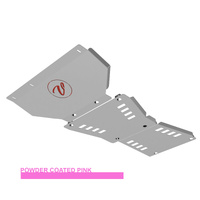 Vonnies Heavy Duty Bash Plates Pink (1st/2nd/3rd) For Jeep Grand Cherokee WK2 2011-2020