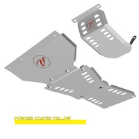Vonnies Heavy Duty Bash Plates with Diff Guard Yellow (1st/2nd/3rd) For Jeep Grand Cherokee WK2 2011-2020