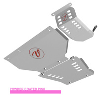 Vonnies Heavy Duty Bash Plates with Diff Guard Pink (1st & 2nd) For Jeep Grand Cherokee WK2 2011-2020