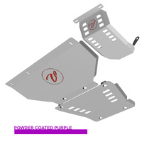 Vonnies Heavy Duty Bash Plates with Diff Guard Purple (1st & 2nd) For Jeep Grand Cherokee WK2 2011-2020